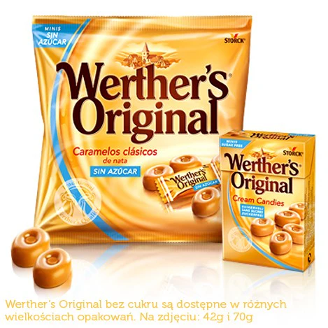 Werther's Original Cukierki Bez Cukru Mleczne Karmelki - Image 4