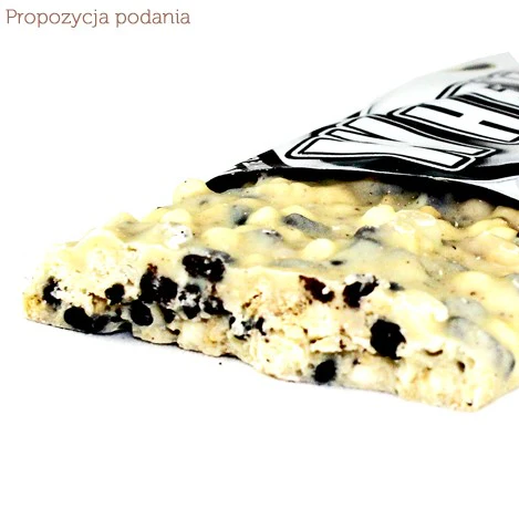 All Stars Whey Crisp White Chocolate Cookie Crunch - mega chrupiący baton białkowy 15g białka z białą czekoladą - Image 4
