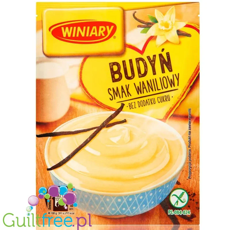 Winiary budyń waniliowy bez dodatku cukru