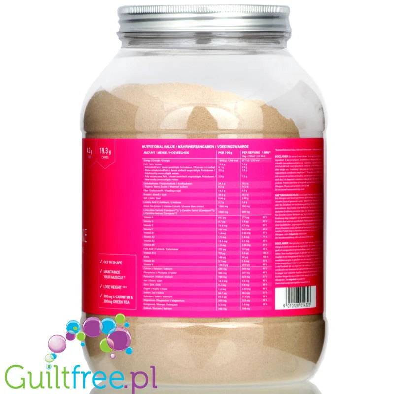 Women's Best Shape Body Shake Chocolate Coconut Sensation  - koktajl do kontroli masy ciała z Carnipure® i Nutriose® - Image 3