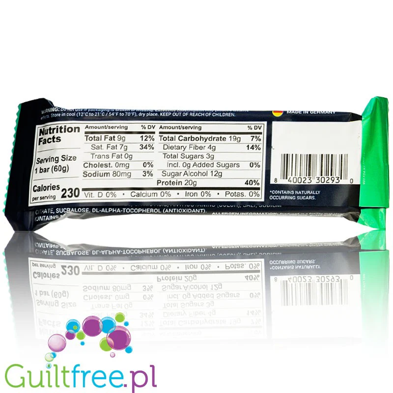 Women's Best Smart Bar Almond Coconut Cake - baton proteinowy 20g białka z naturalnymi aromatami - Image 3