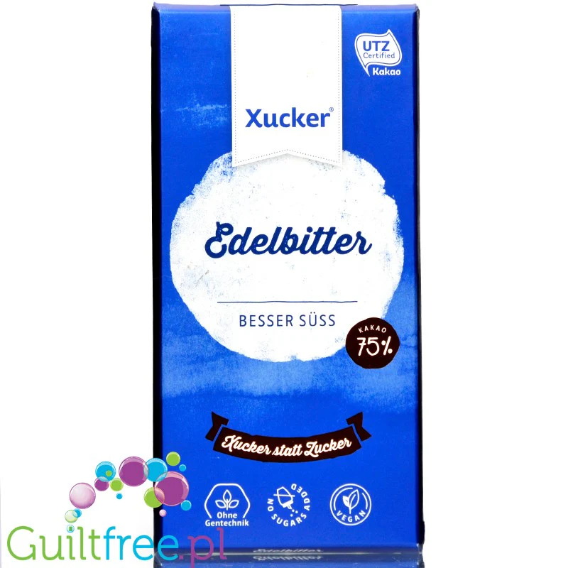 Xucker Dark Ciemna Czekolada 75% bez cukru, tylko z Fińskim Ksylitolem - Image 5