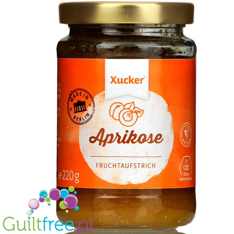Xucker Fruit - dżem morelowy bez cukru z ksylitolem