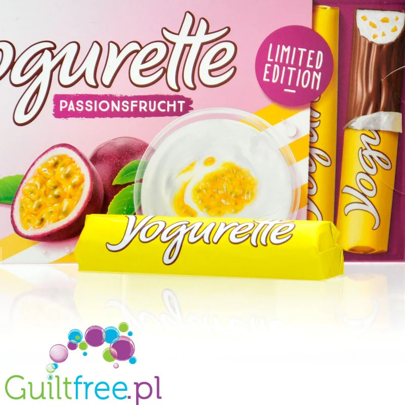 Yogurette Passionsfrucht (CHEAT MEAL) - batoniki czekoladowe z masą o smaku marakuji