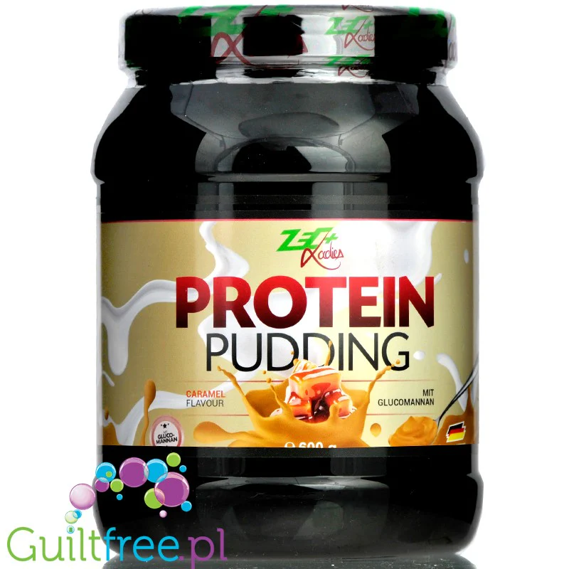 Zec+ Tasty Protein Pudding Caramel - deser białkowy z BCAA i witaminami 0,36KG - Image 2
