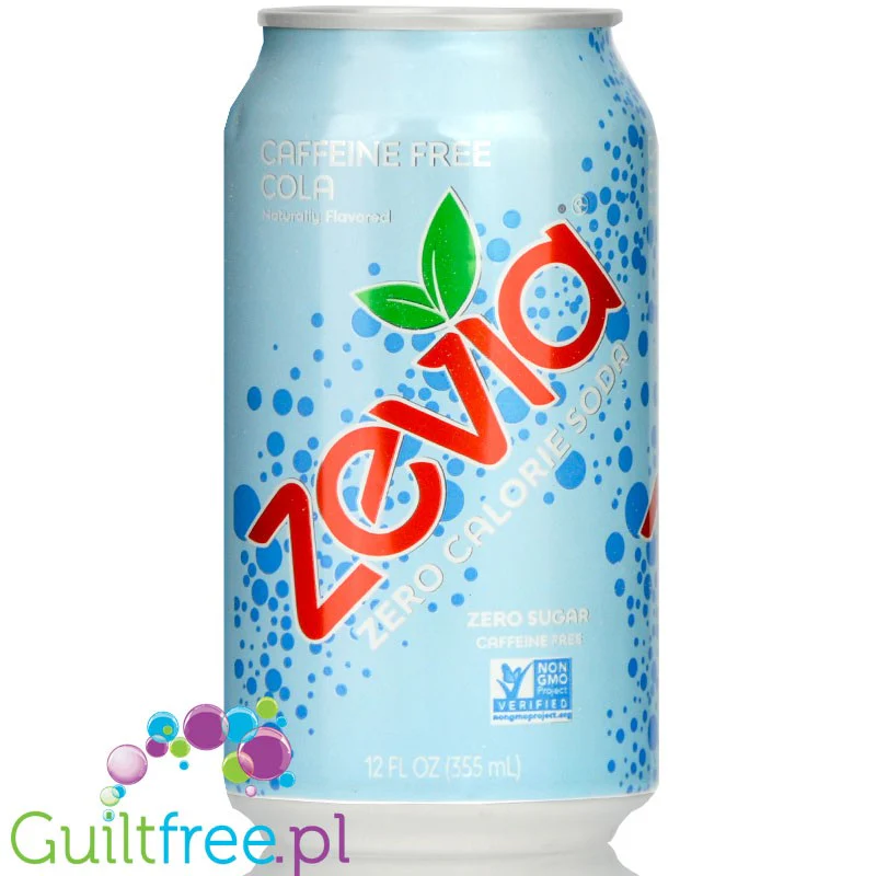 Zevia Cola Cafeine Free - 100% naturalna cola bezkofeinowa bez kalorii ze stewią - Image 2
