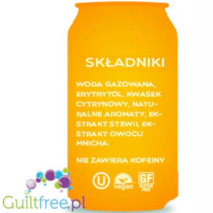 Zevia Orange - 100% naturalna oranżada bez kalorii ze stewią - Image 3